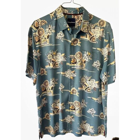Tommy Bahama Lot Of 3 Hawaiian Cruise Men's Large Shirts - Picture 6 of 16
